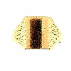 Pre Owned 9ct Signet Ring ZP565